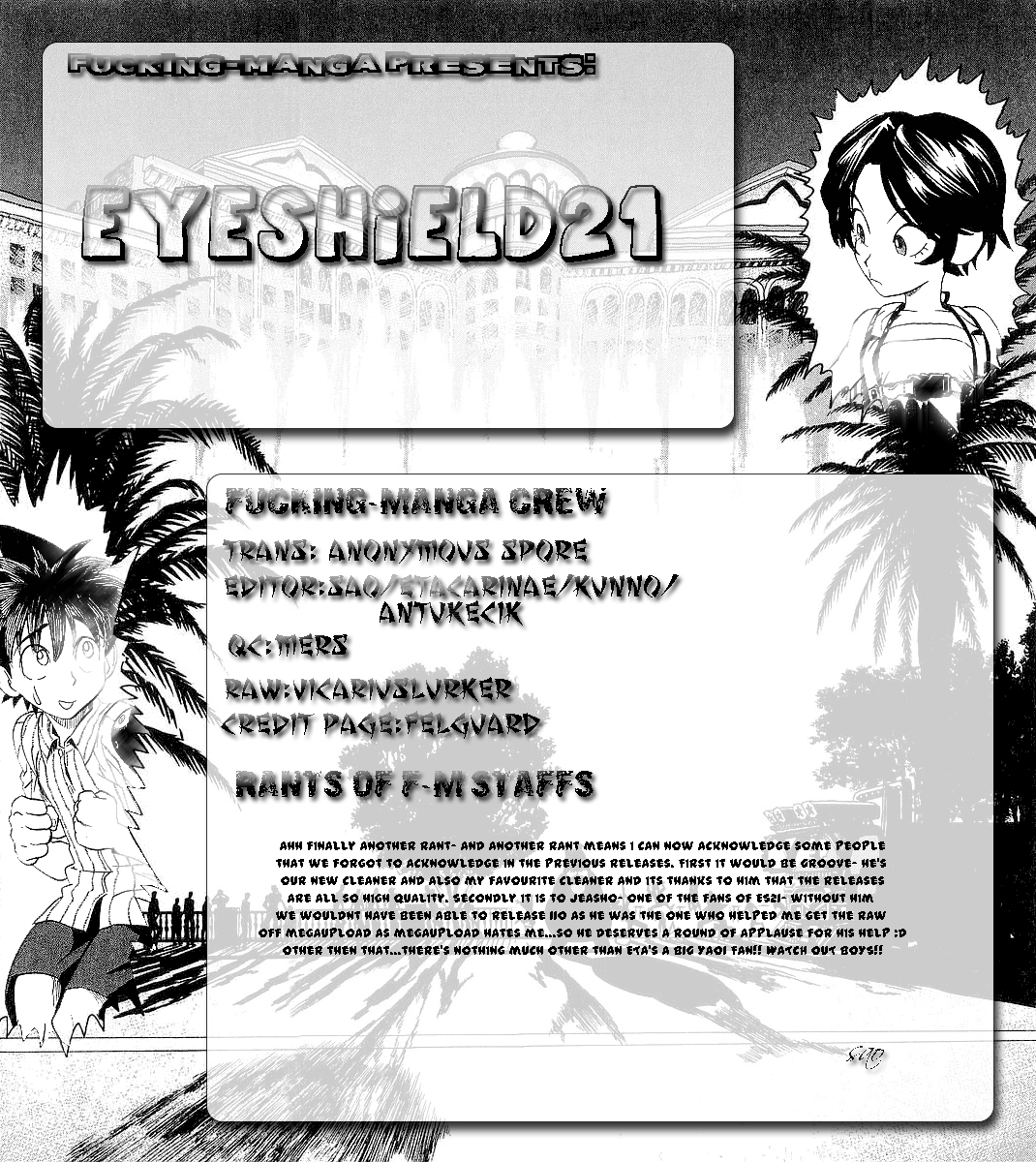 Read Eyeshield 21 EN Manga Online
