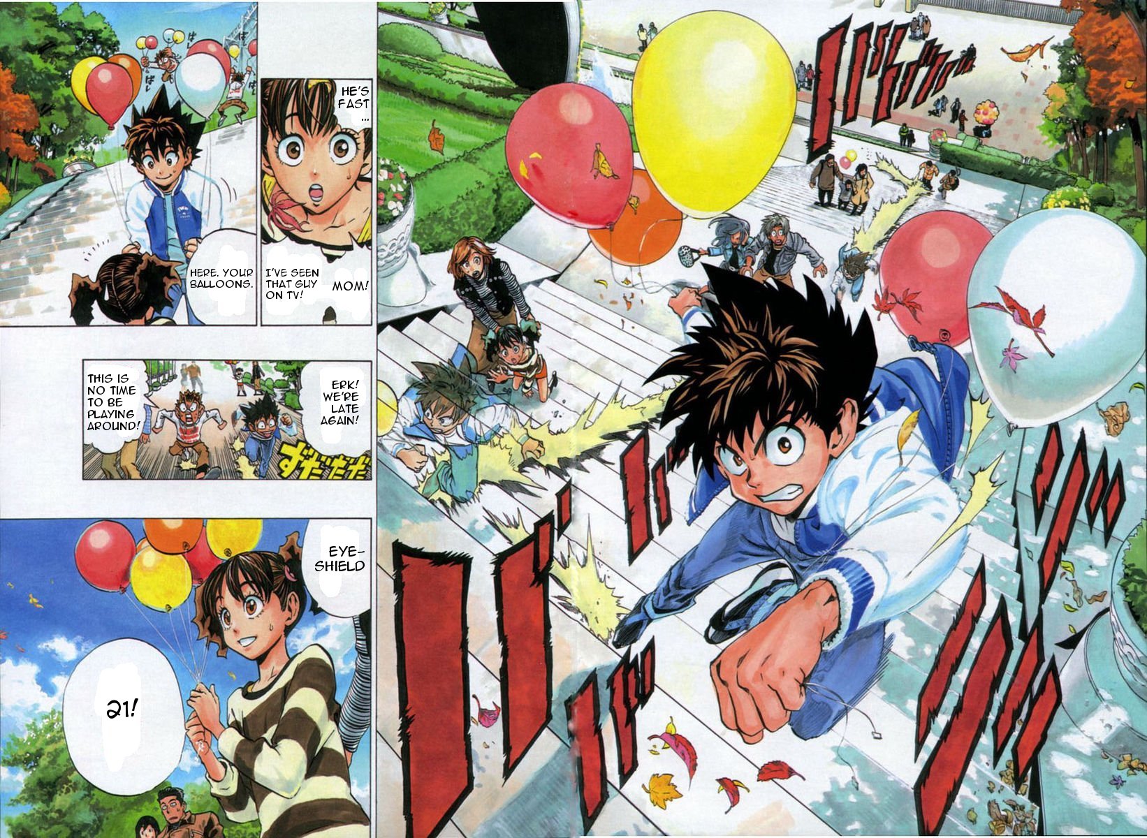Read Eyeshield 21 EN Manga Online