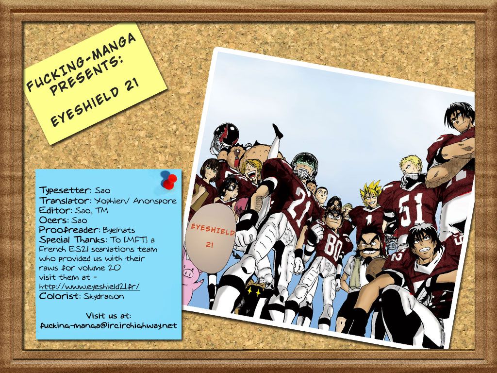 Read Eyeshield 21 EN Manga Online