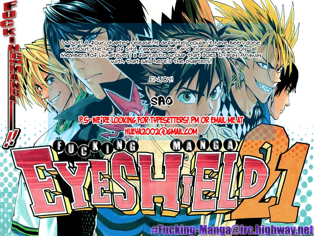 Read Eyeshield 21 EN Manga Online