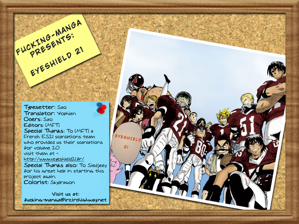 Read Eyeshield 21 EN Manga Online