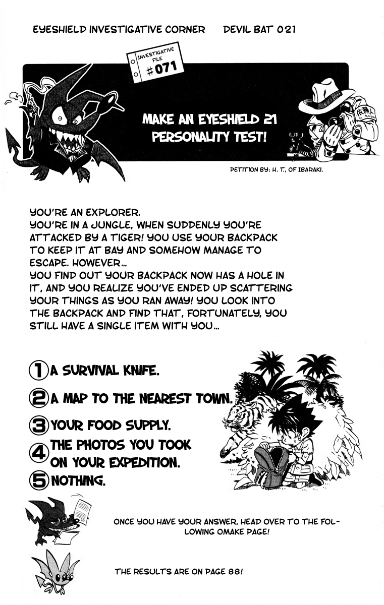 Read Eyeshield 21 EN Manga Online