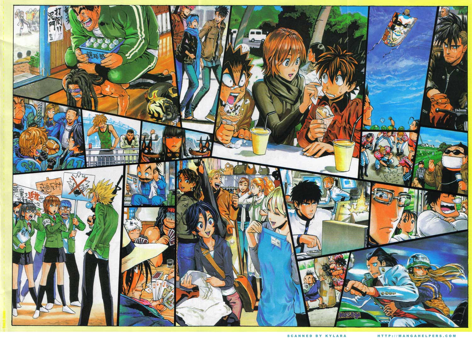 Read Eyeshield 21 EN Manga Online