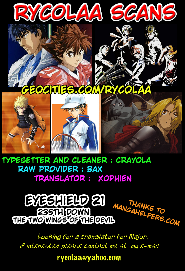 Read Eyeshield 21 EN Manga Online