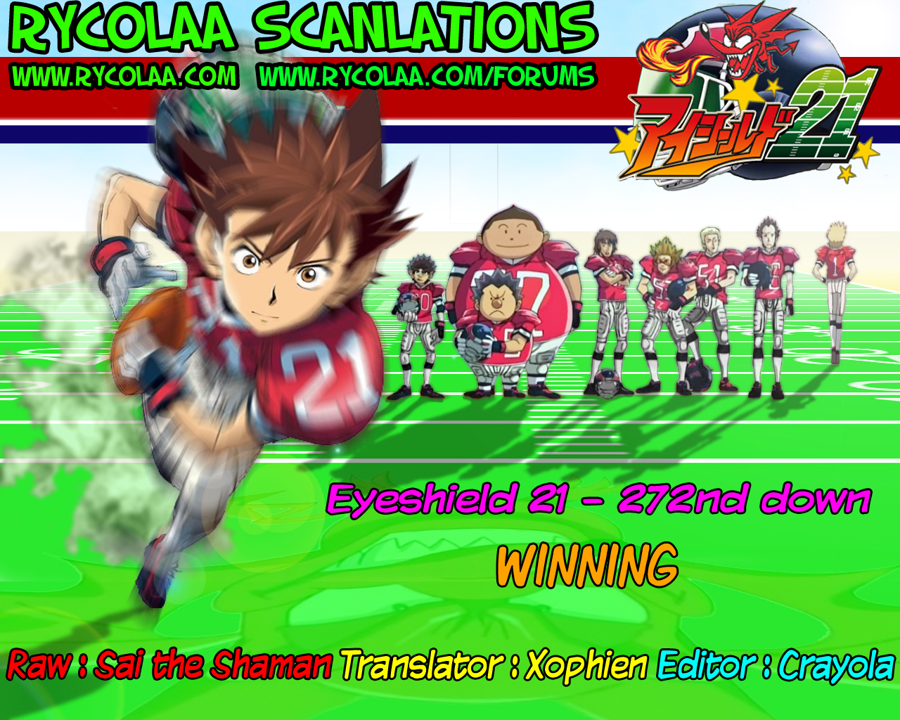 Read Eyeshield 21 EN Manga Online
