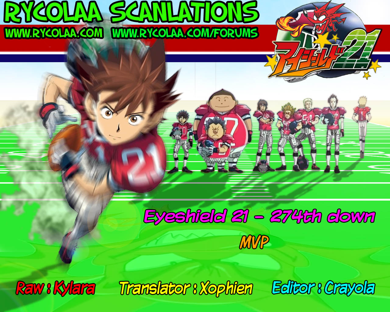 Read Eyeshield 21 EN Manga Online