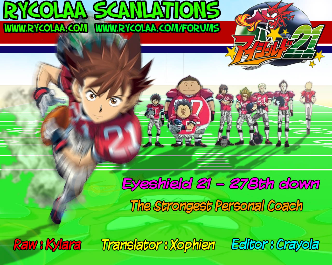 Read Eyeshield 21 EN Manga Online