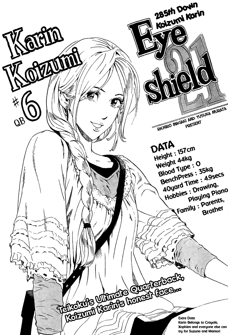 Read Eyeshield 21 EN Manga Online