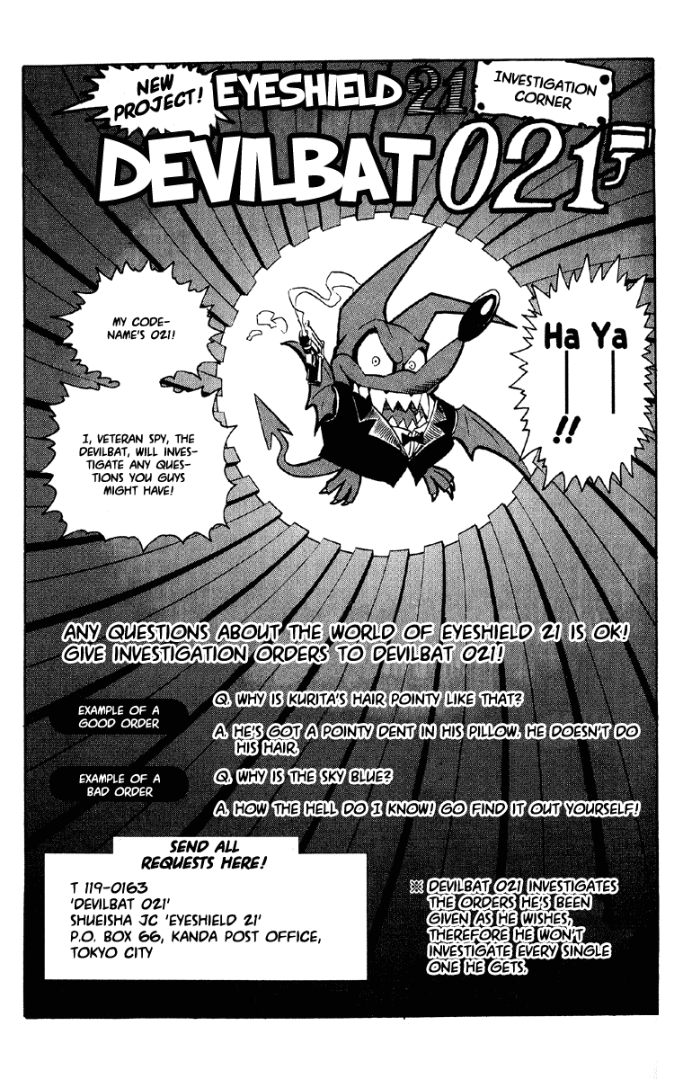 Read Eyeshield 21 EN Manga Online