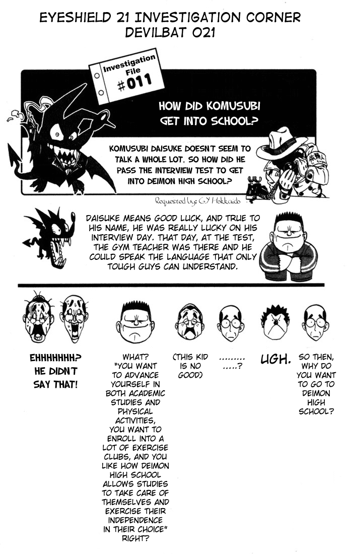 Read Eyeshield 21 EN Manga Online