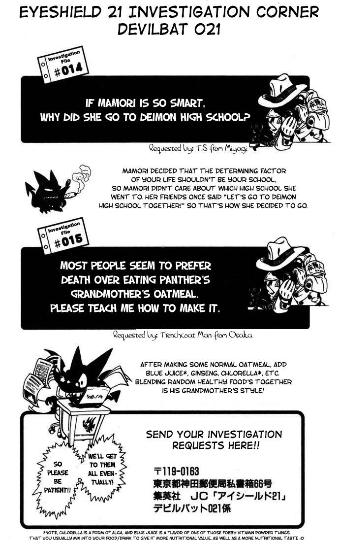 Read Eyeshield 21 EN Manga Online