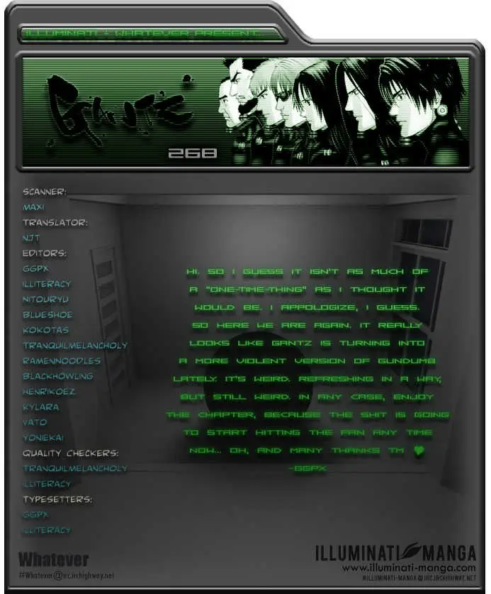 Read Gantz EN Manga Online