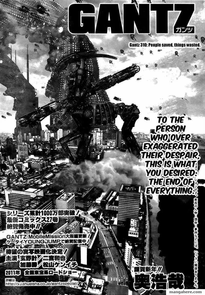 Read Gantz EN Manga Online
