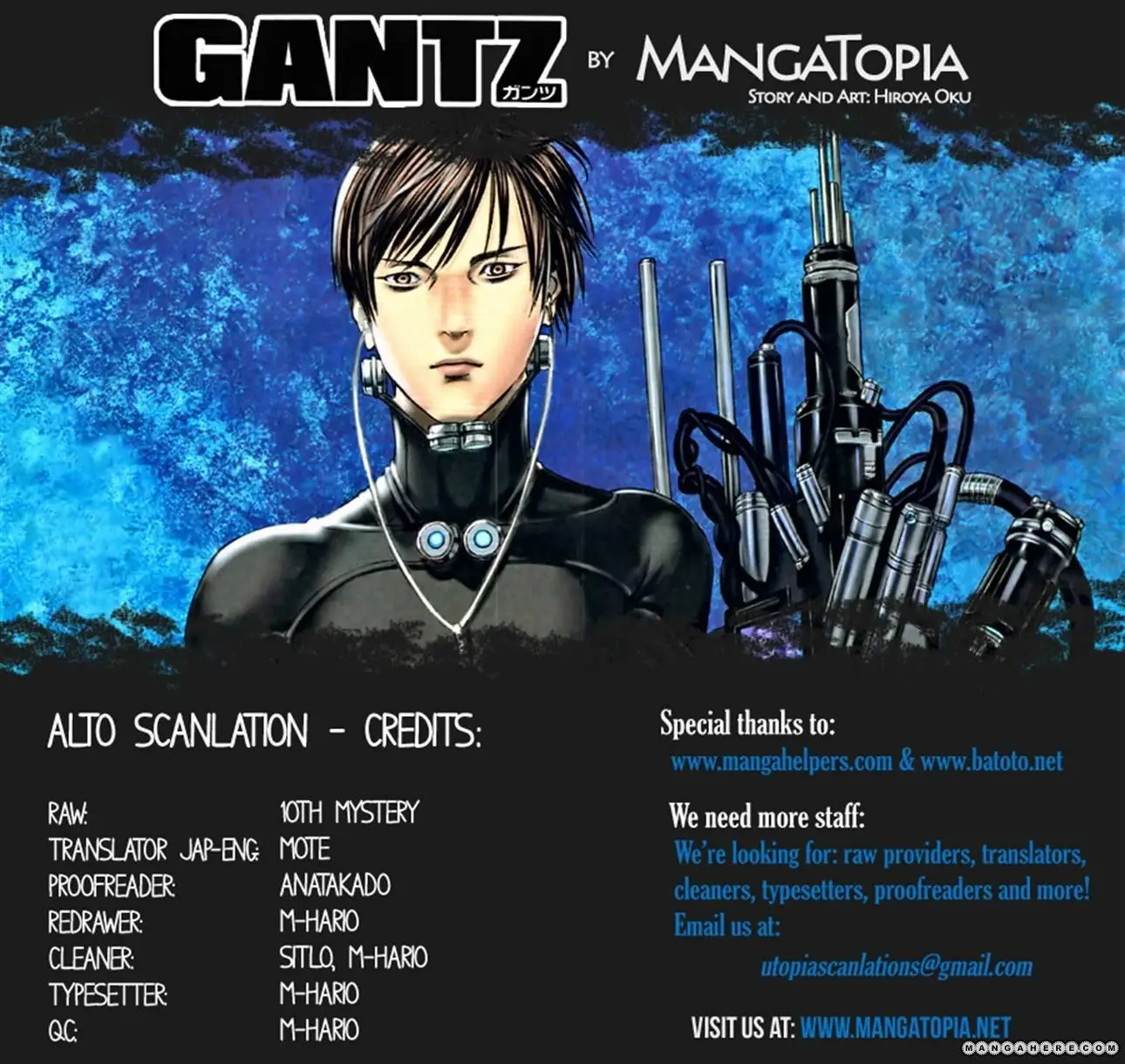 Read Gantz EN Manga Online