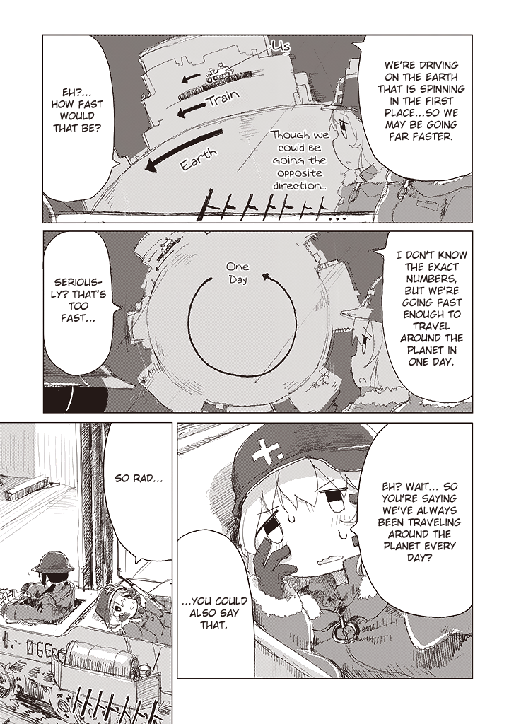 Read Girls' Last Tour EN Manga Online