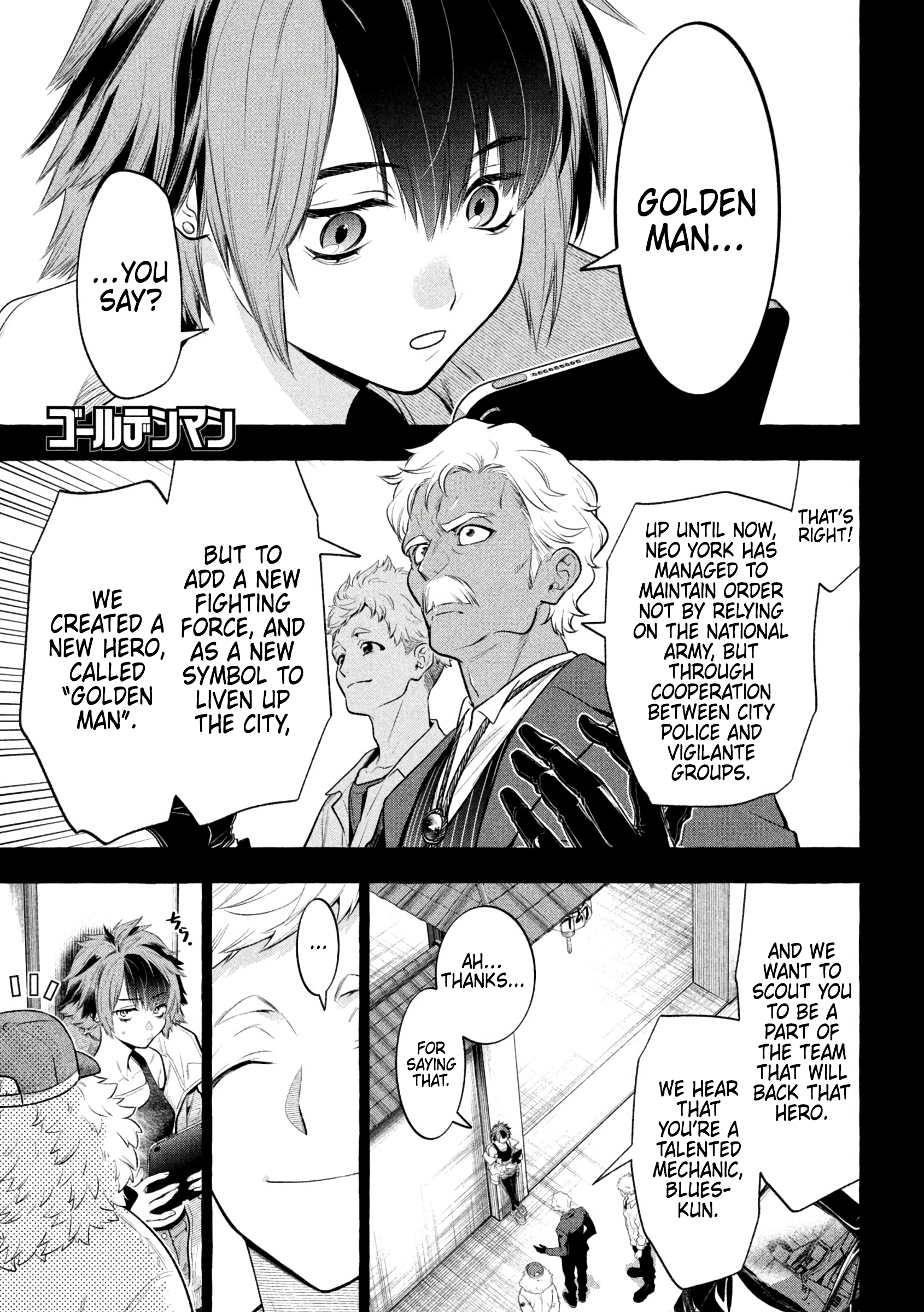 Read Golden Man EN Manga Online