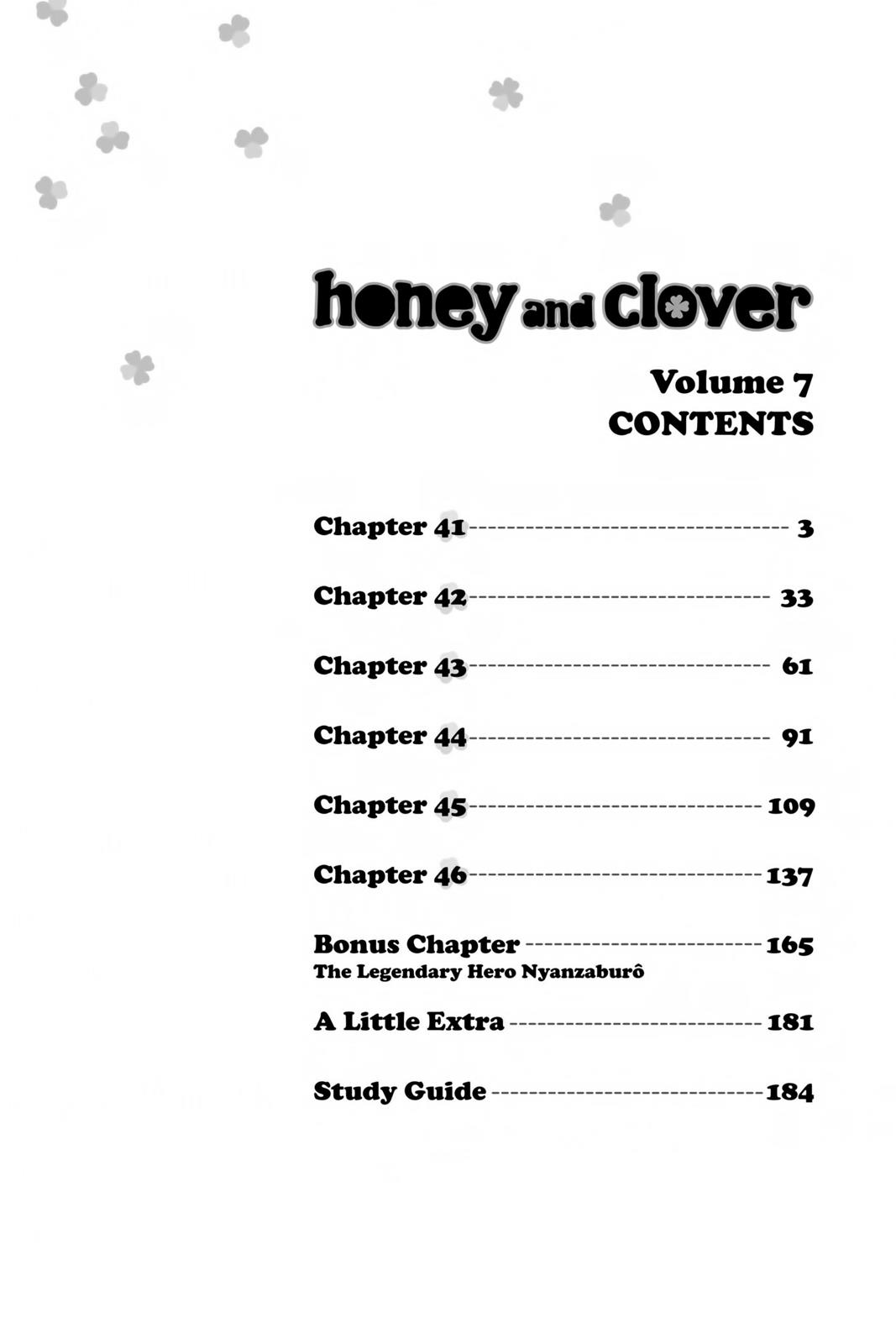 Read Honey and Clover EN Manga Online