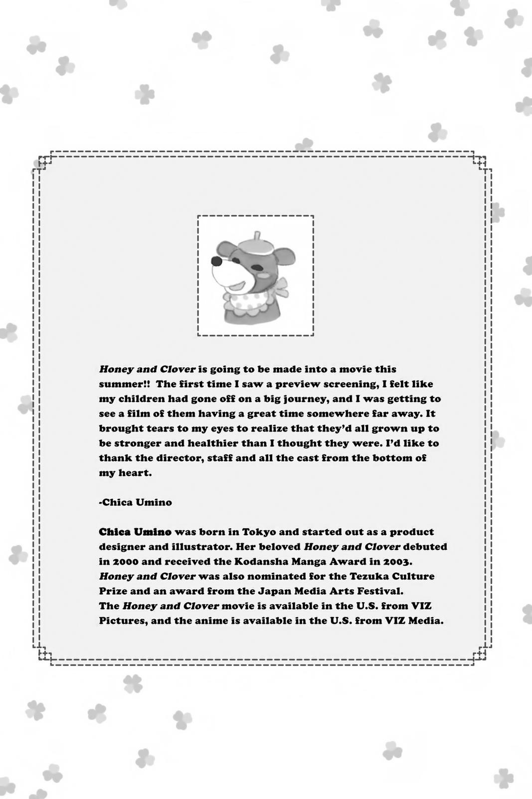 Read Honey and Clover EN Manga Online