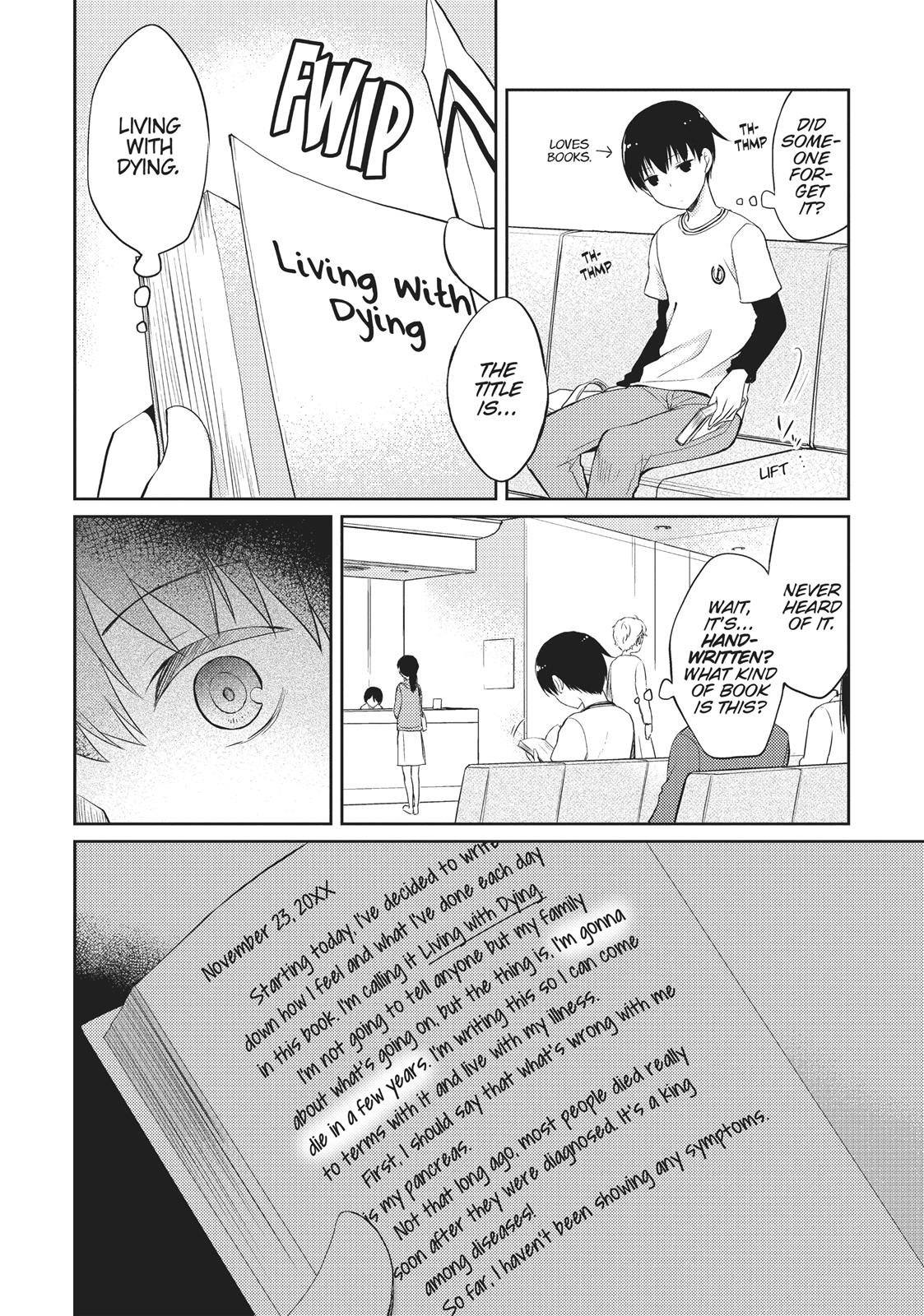 Read I Want to Eat Your Pancreas EN Manga Online