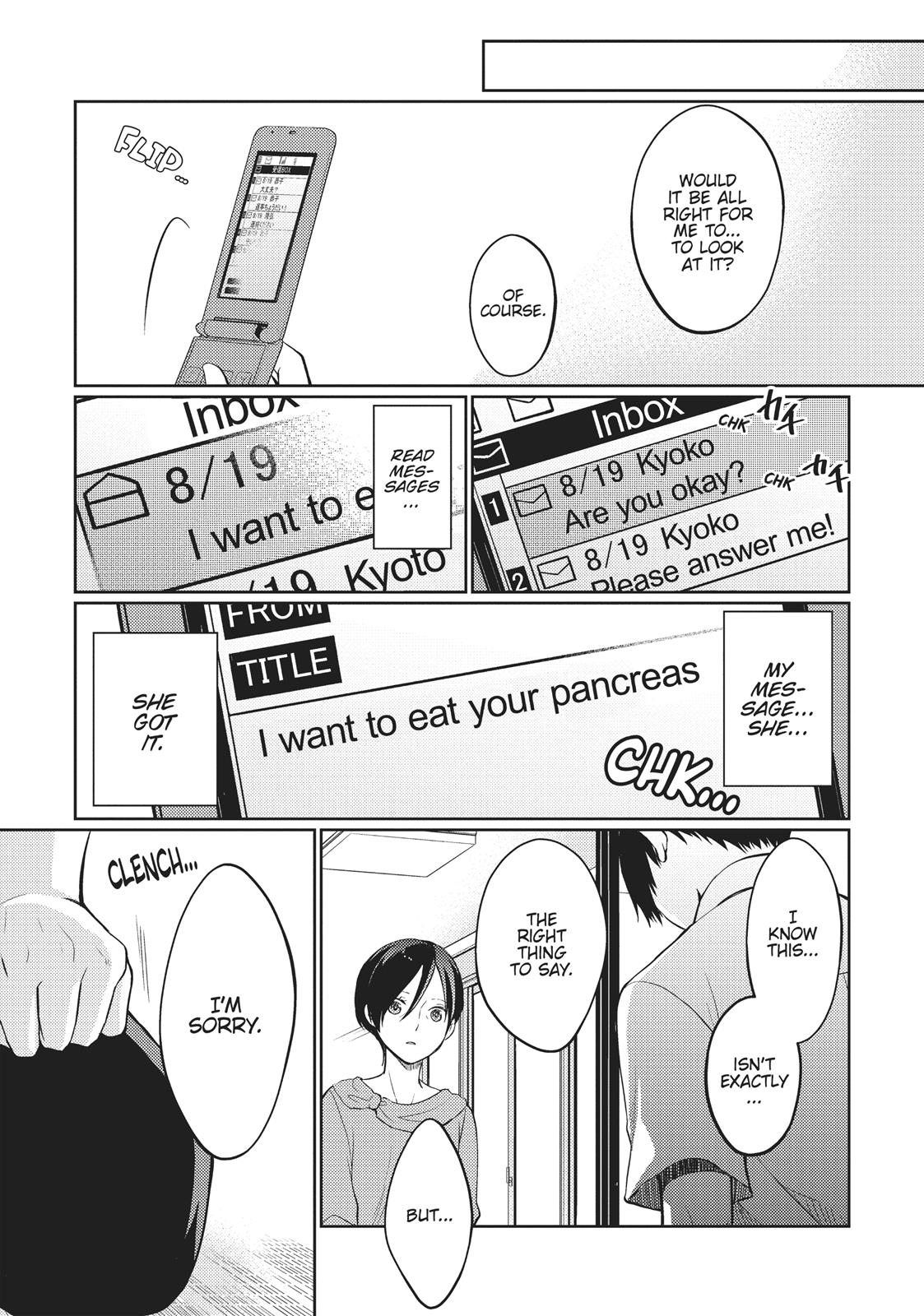 Read I Want to Eat Your Pancreas EN Manga Online