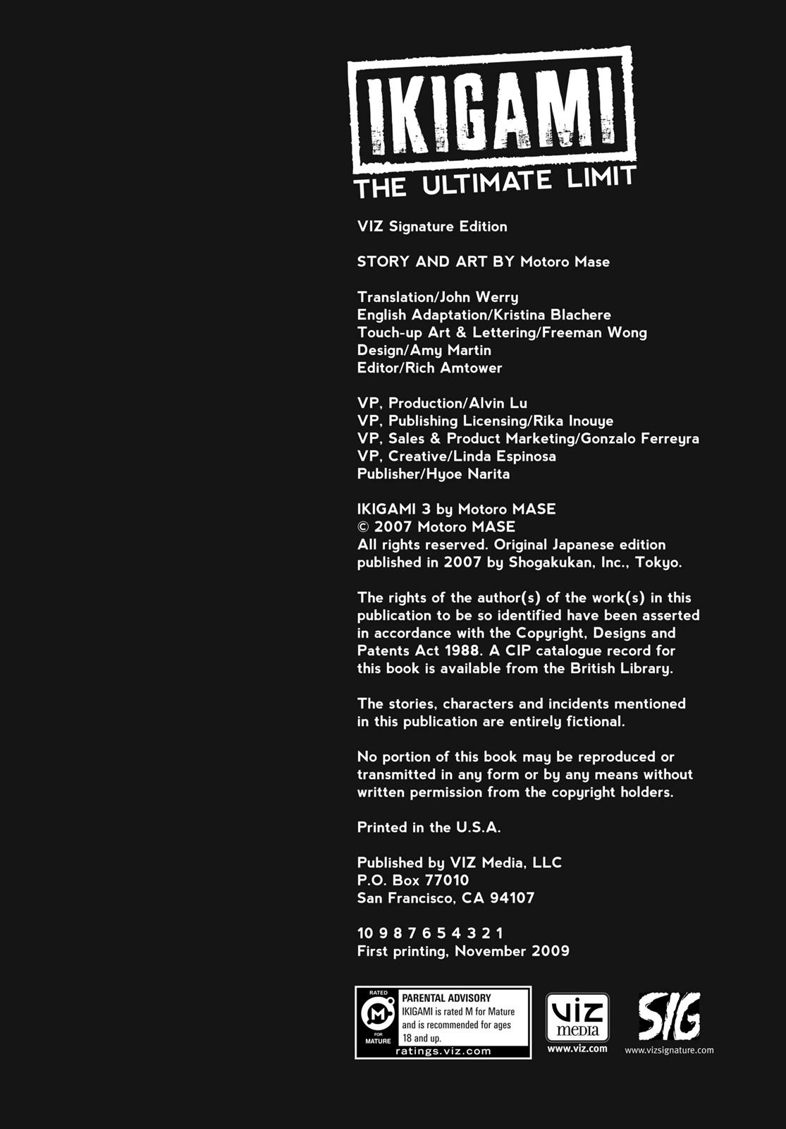 Read Ikigami The Ultimate Limit EN Manga Online