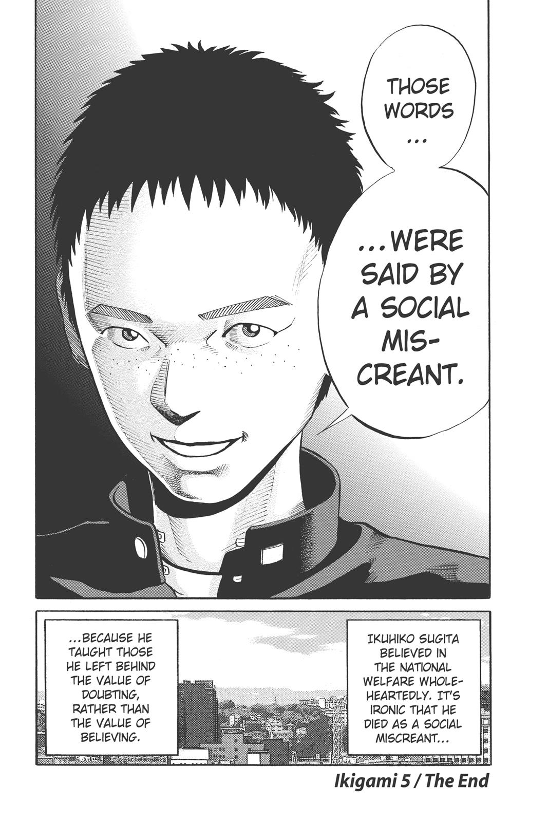 Read Ikigami The Ultimate Limit EN Manga Online