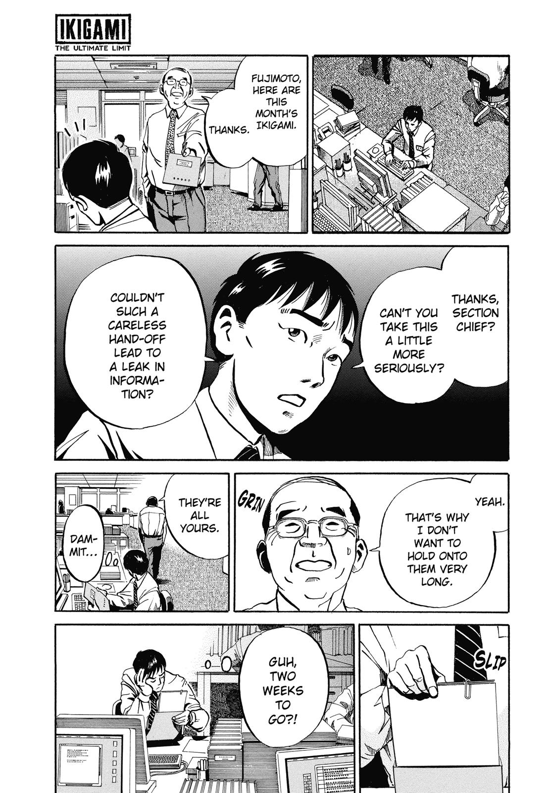 Read Ikigami The Ultimate Limit EN Manga Online