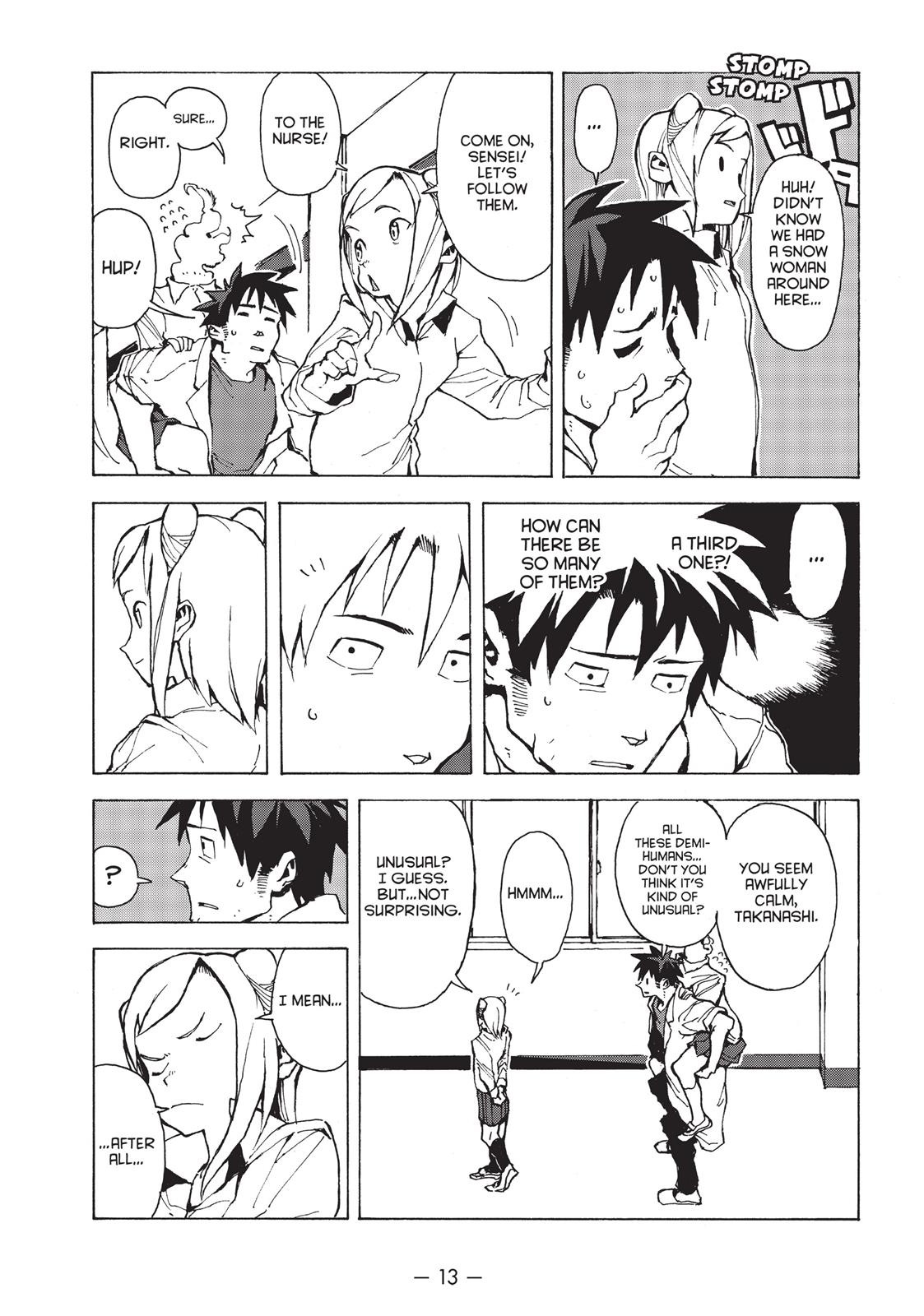 Read Interviews with Monster Girls EN Manga Online