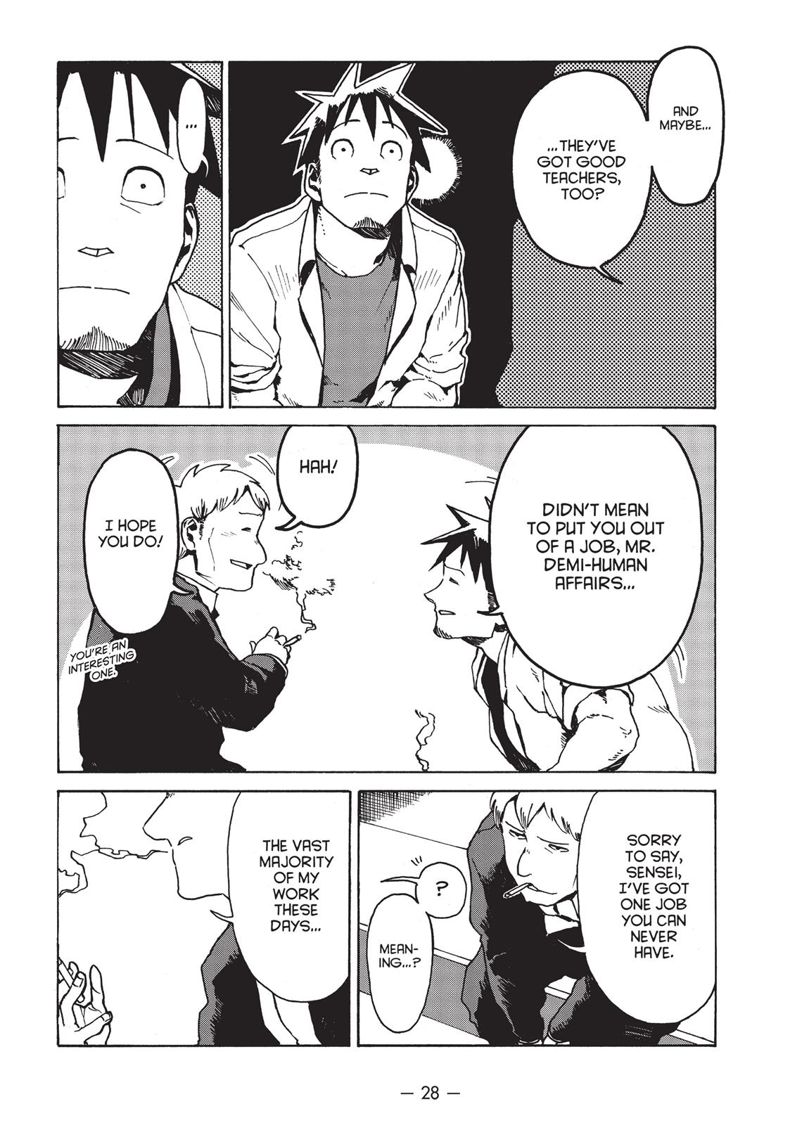 Read Interviews with Monster Girls EN Manga Online