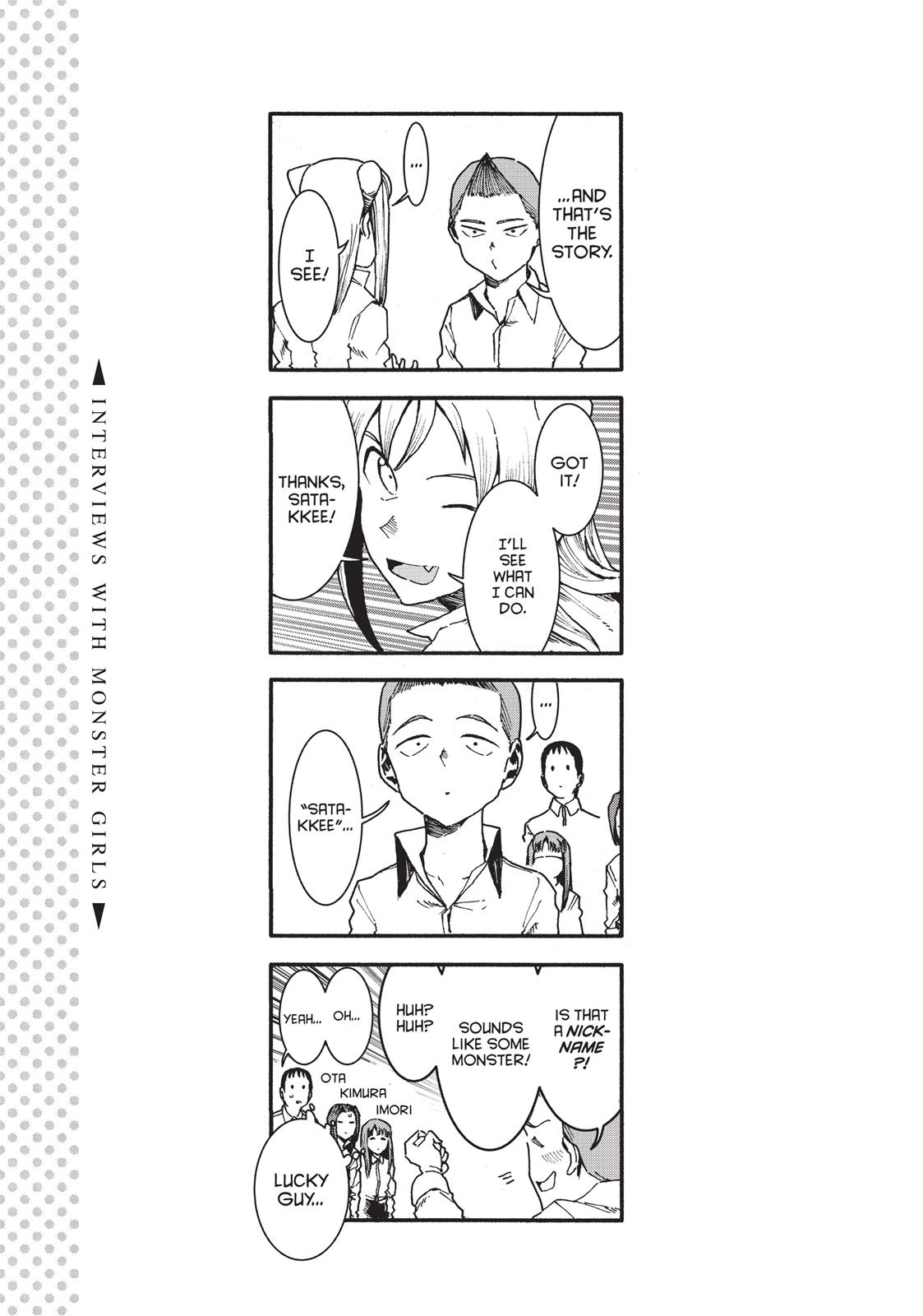 Read Interviews with Monster Girls EN Manga Online