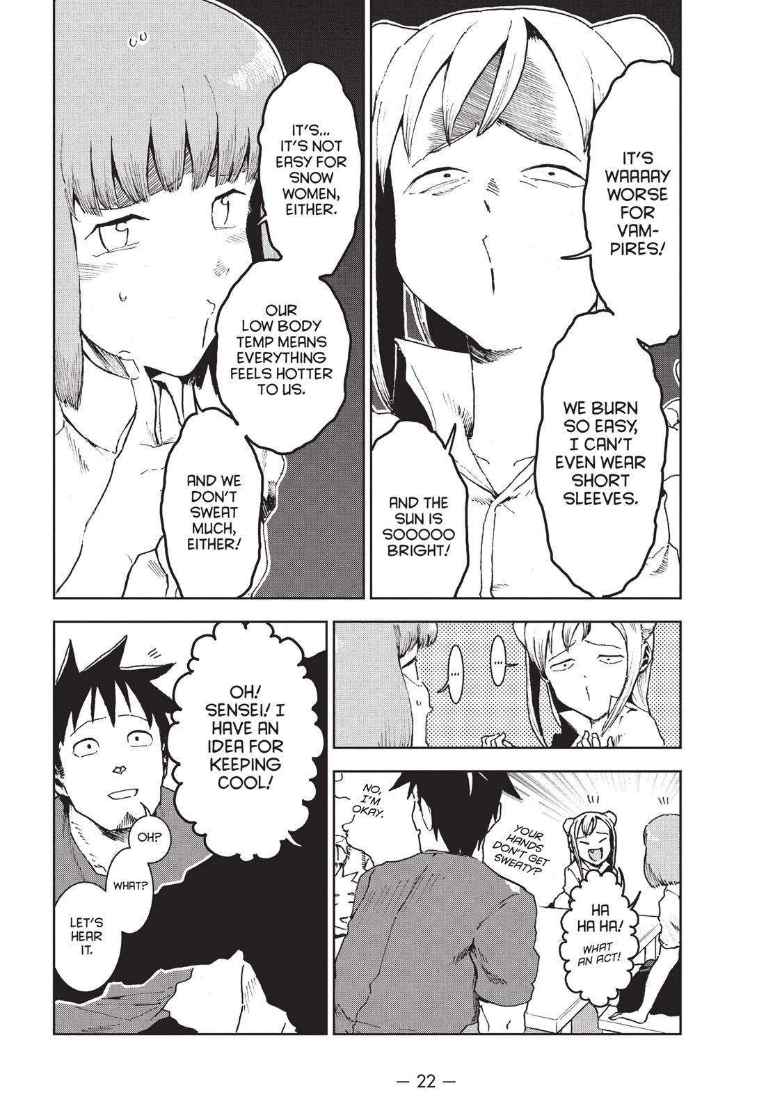 Read Interviews with Monster Girls EN Manga Online