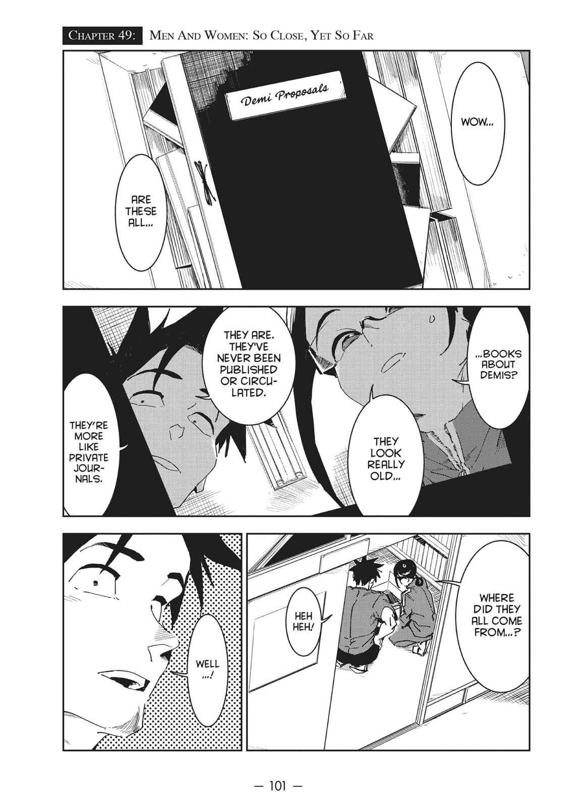 Read Interviews with Monster Girls EN Manga Online