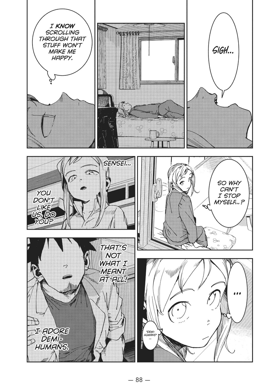 Read Interviews with Monster Girls EN Manga Online