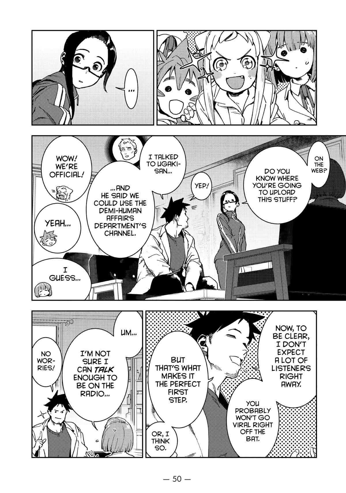 Read Interviews with Monster Girls EN Manga Online