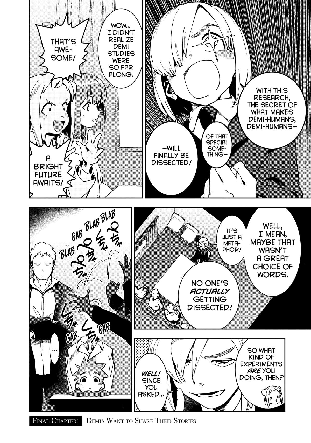 Read Interviews with Monster Girls EN Manga Online