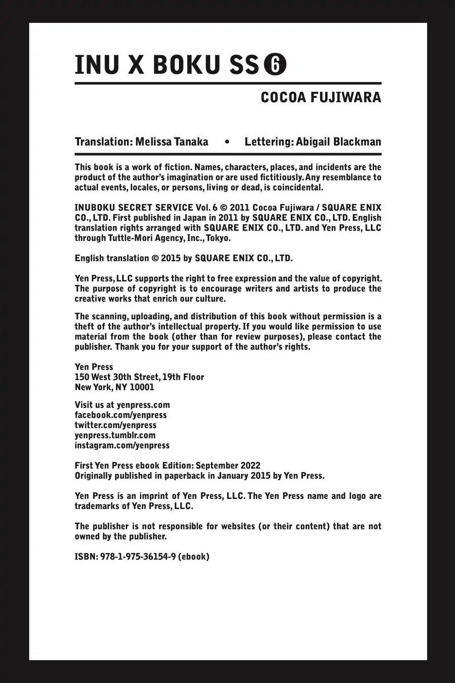 Read Inu x Boku SS EN Manga Online