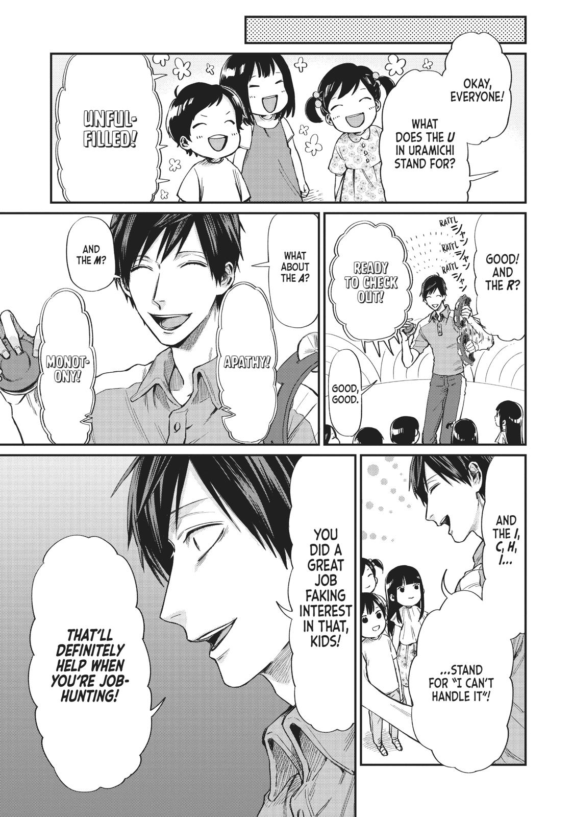 Read Life Lessons with Uramichi Oniisan EN Manga Online