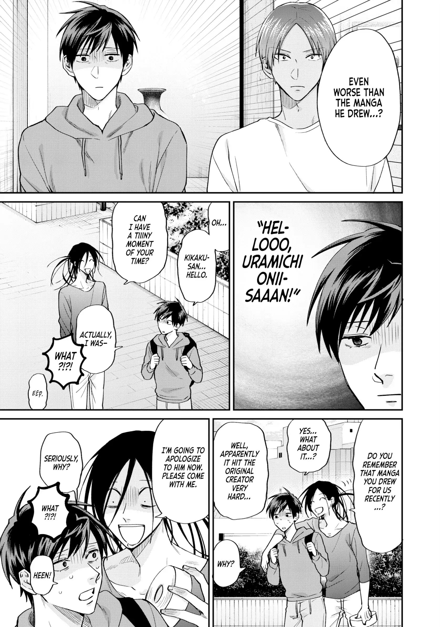 Read Life Lessons with Uramichi Oniisan EN Manga Online