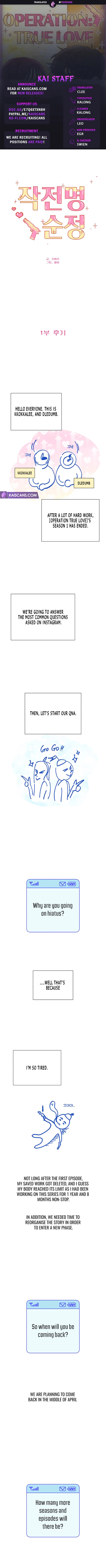 Read Operation True Love EN Manga Online