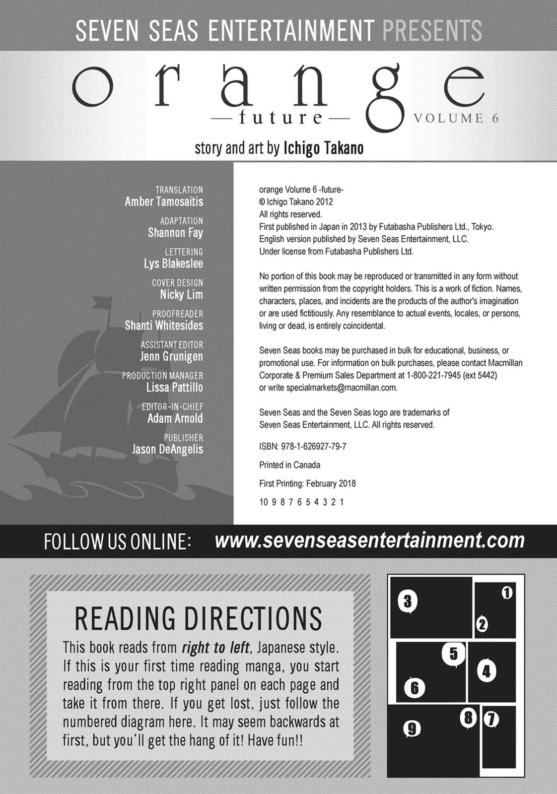 Read Orange EN Manga Online