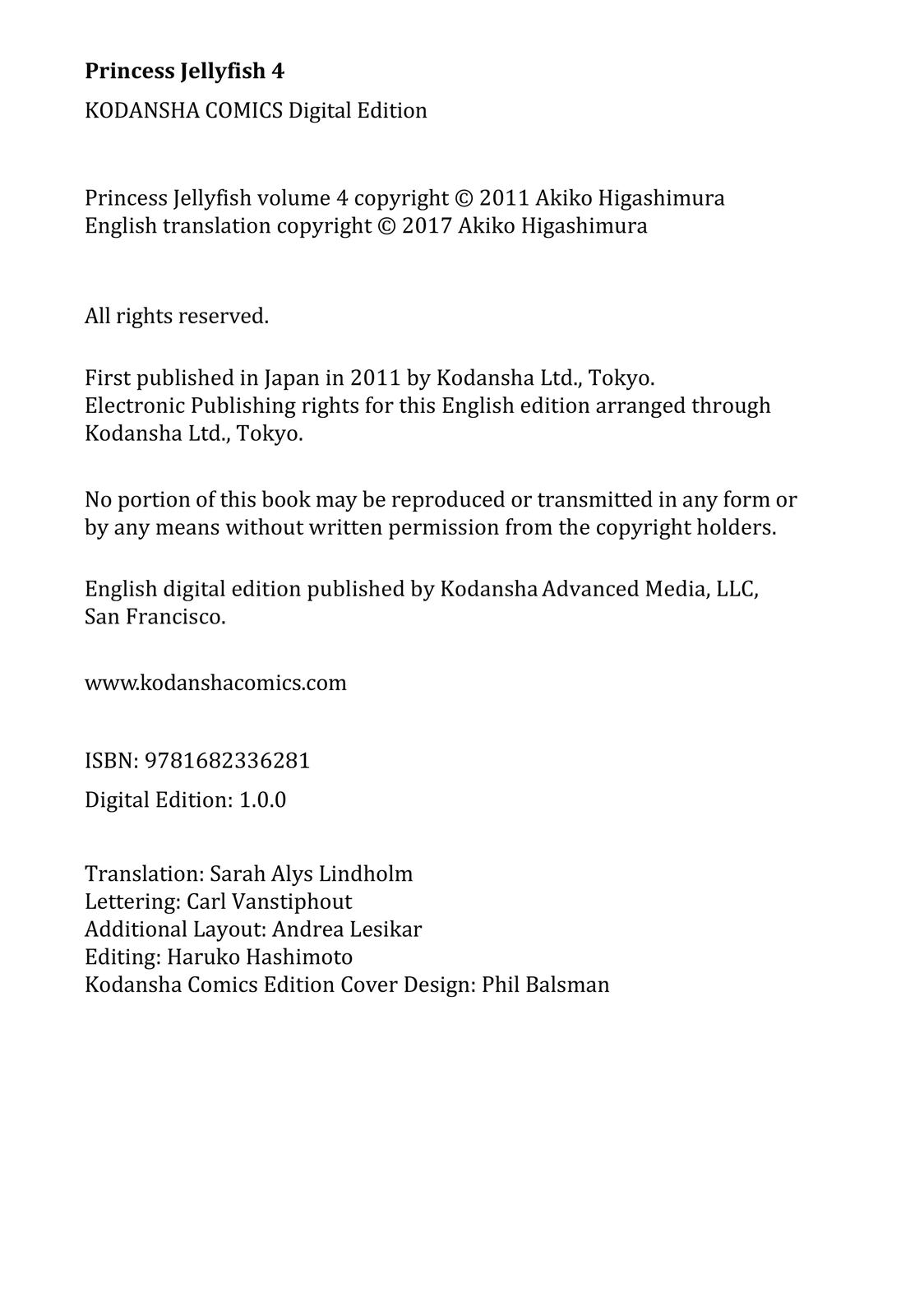 Read Princess Jellyfish EN Manga Online