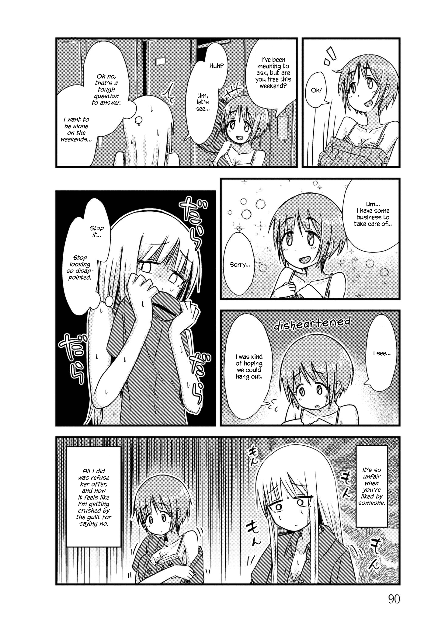 Read She Doesn't Know Why She Lives EN Manga Online