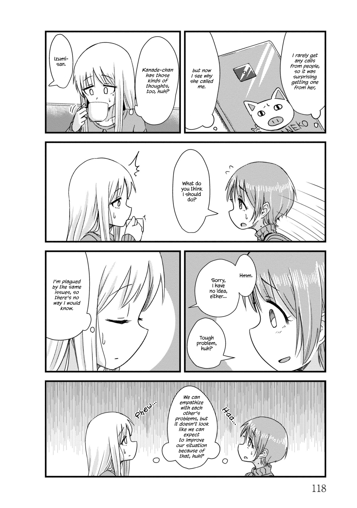 Read She Doesn't Know Why She Lives EN Manga Online