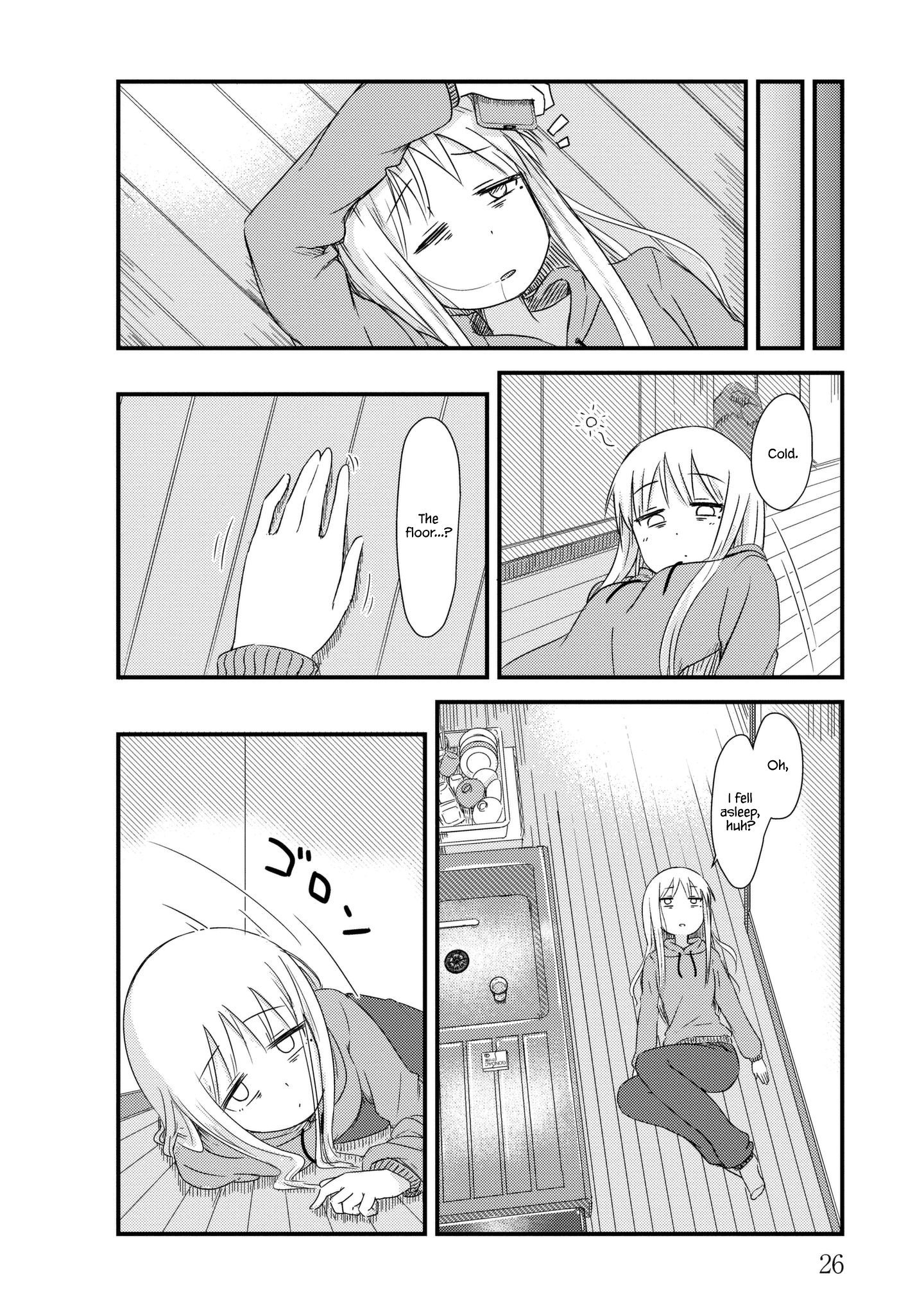 Read She Doesn't Know Why She Lives EN Manga Online