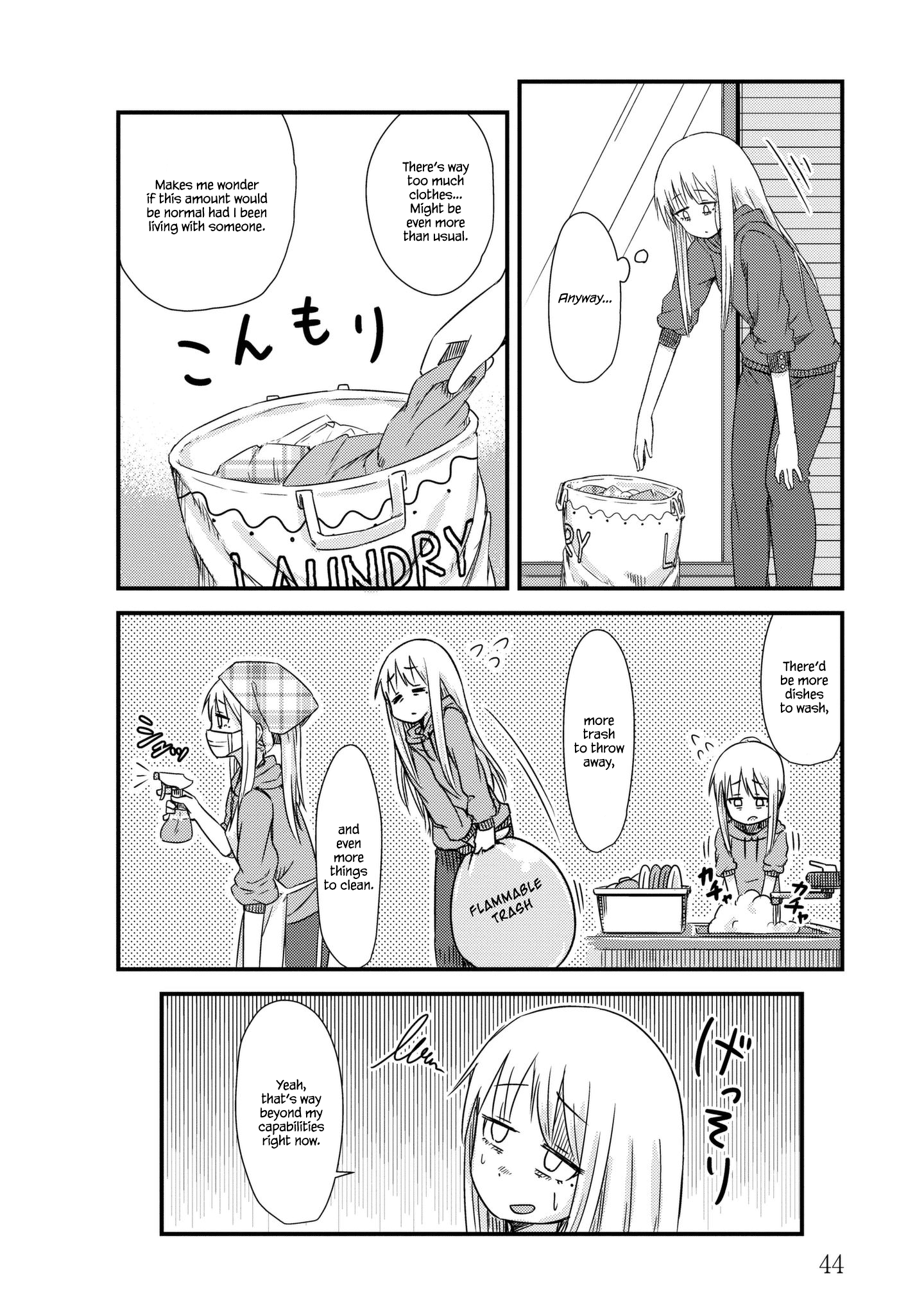 Read She Doesn't Know Why She Lives EN Manga Online