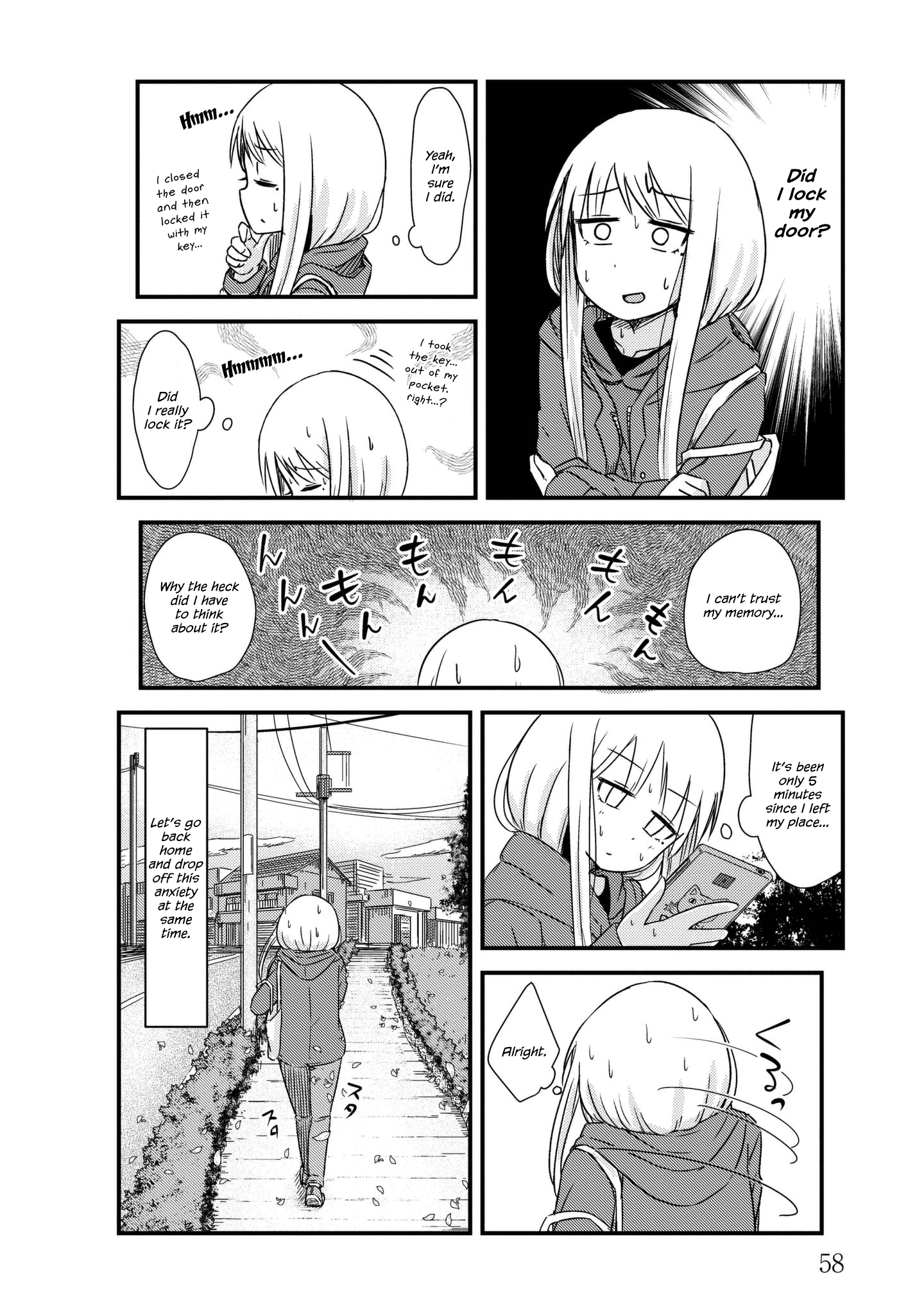 Read She Doesn't Know Why She Lives EN Manga Online