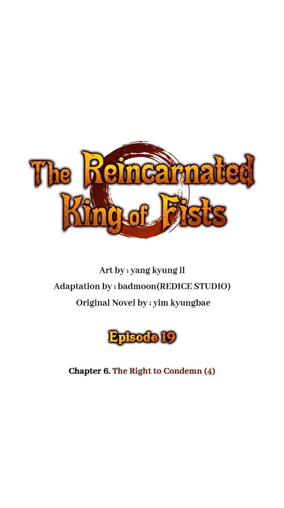 Read The Reincarnated King of Fists EN Manga Online