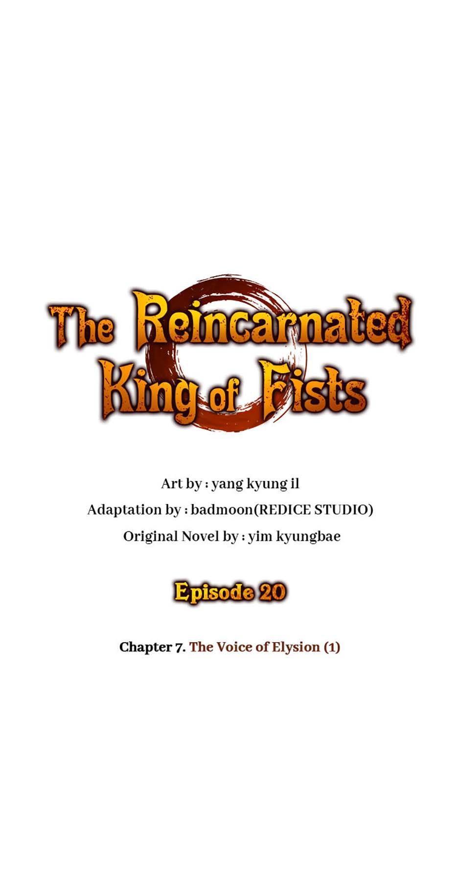 Read The Reincarnated King of Fists EN Manga Online