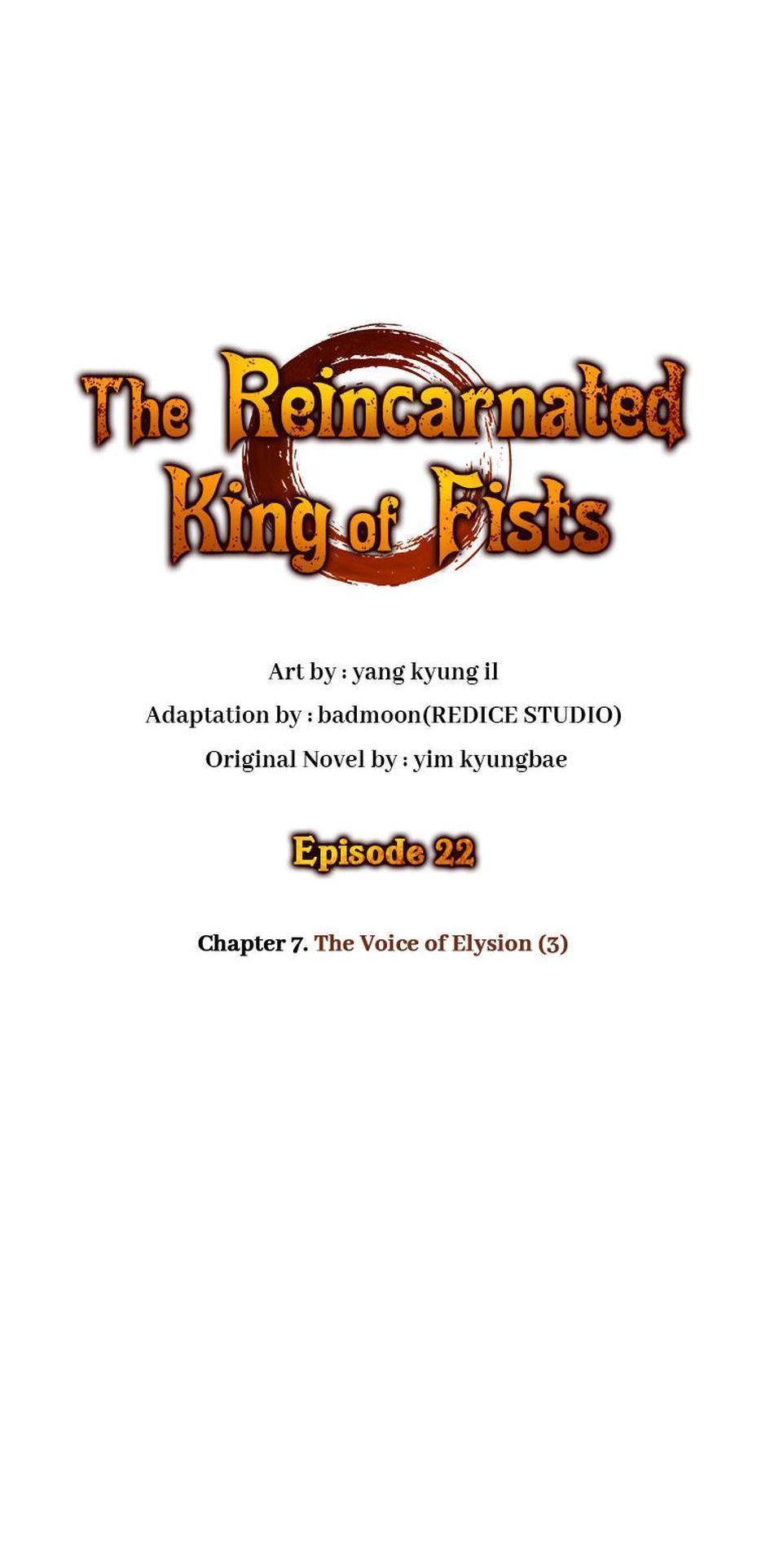 Read The Reincarnated King of Fists EN Manga Online