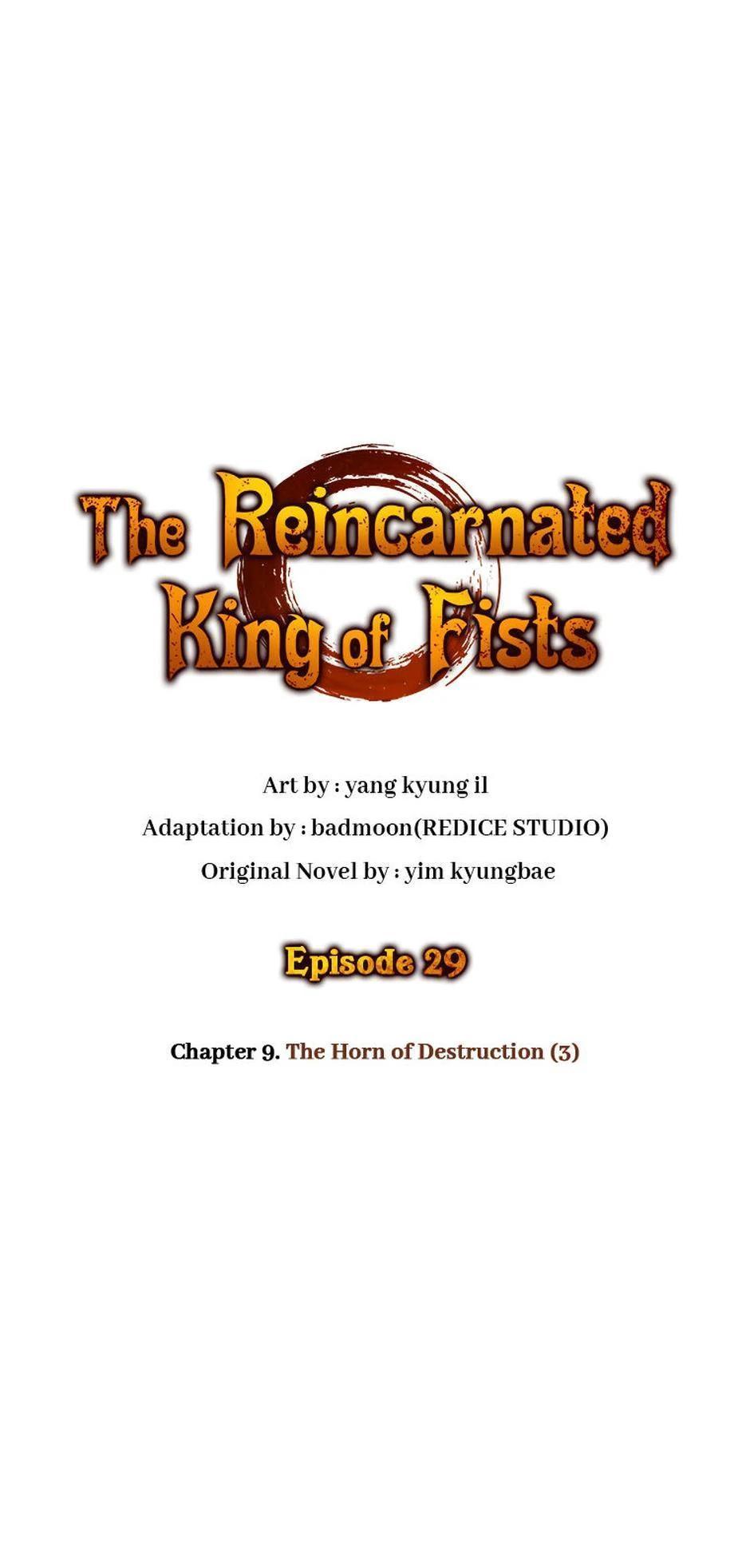 Read The Reincarnated King of Fists EN Manga Online